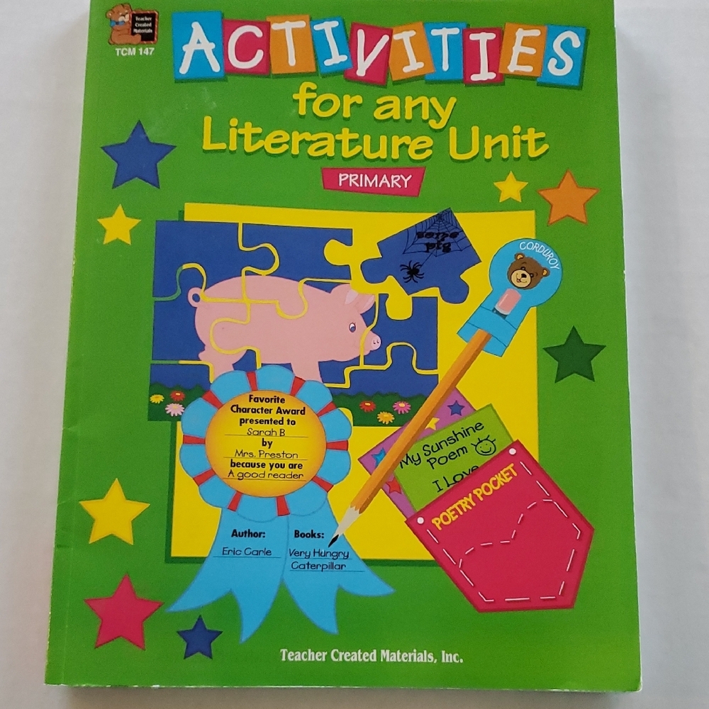 Activities Book for Kids - Primary Grades